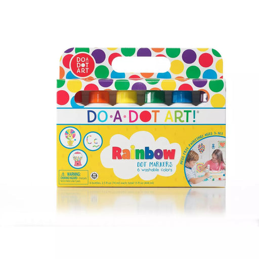 Do A Dot Art - 6 Pack Rainbow Markers |  | Safari Ltd®