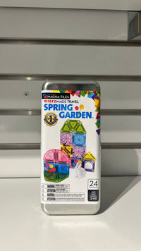 Magna-Tiles microMAGS Spring Garden 24-Piece Travel Set |  | Safari Ltd®
