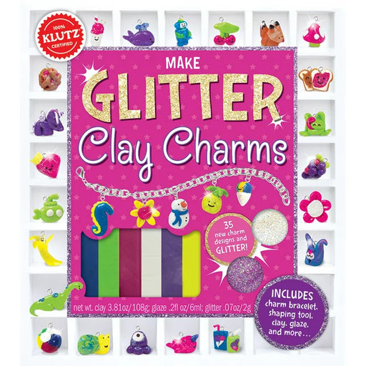 Klutz - Make Glitter Clay Charms |  | Safari Ltd®