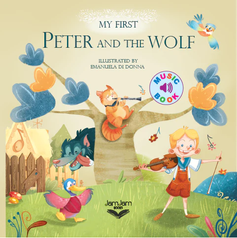 Jam Jam Books - My First Peter and The Wolf |  | Safari Ltd®