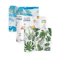 Summer Vibe Set Cotton Muslin
Swaddle 3 Pack |  | Safari Ltd®