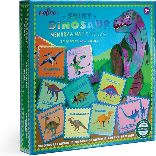 Shiny Dinosaur Memory and Matching Game |  | Safari Ltd®