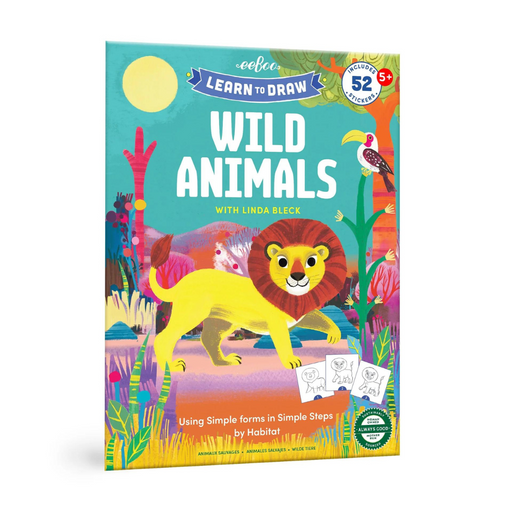 NEW: Learn to Draw Wild Animals w
/stickers |  | Safari Ltd®