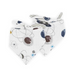 Cotton Muslin Reversible Bandana Bib 2 Pack - Planetary |  | Safari Ltd®