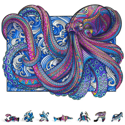 ZenChalet - Octopus - 200 PC Puzzle |  | Safari Ltd®
