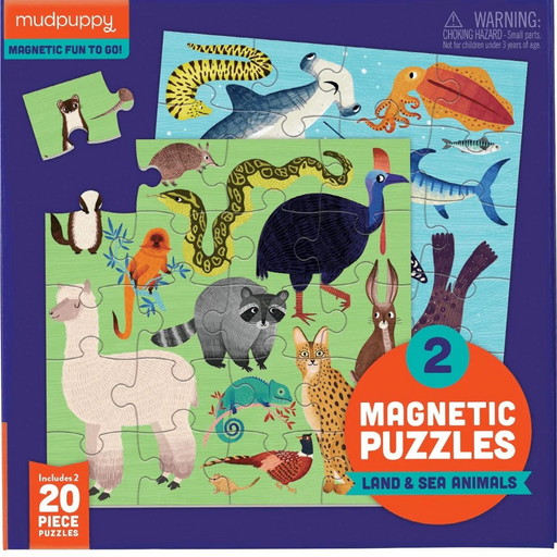 Magnet Puzzle Forest Night &
Day (Mudpuppy) |  | Safari Ltd®