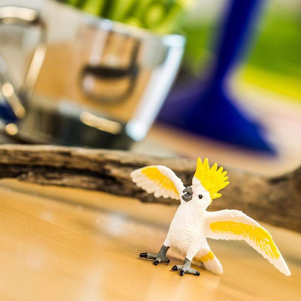Cockatoo Toy | Wildlife Animal Toys | Safari Ltd®