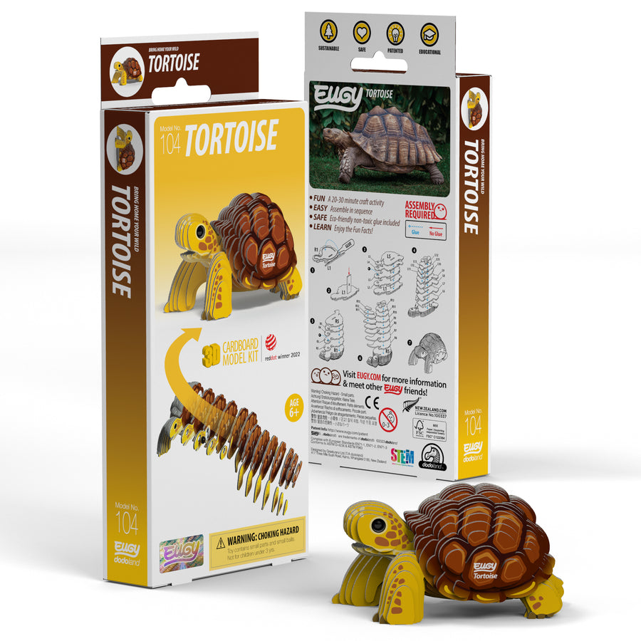 EUGY Tortoise 3D Puzzle | Eugy | Safari Ltd®