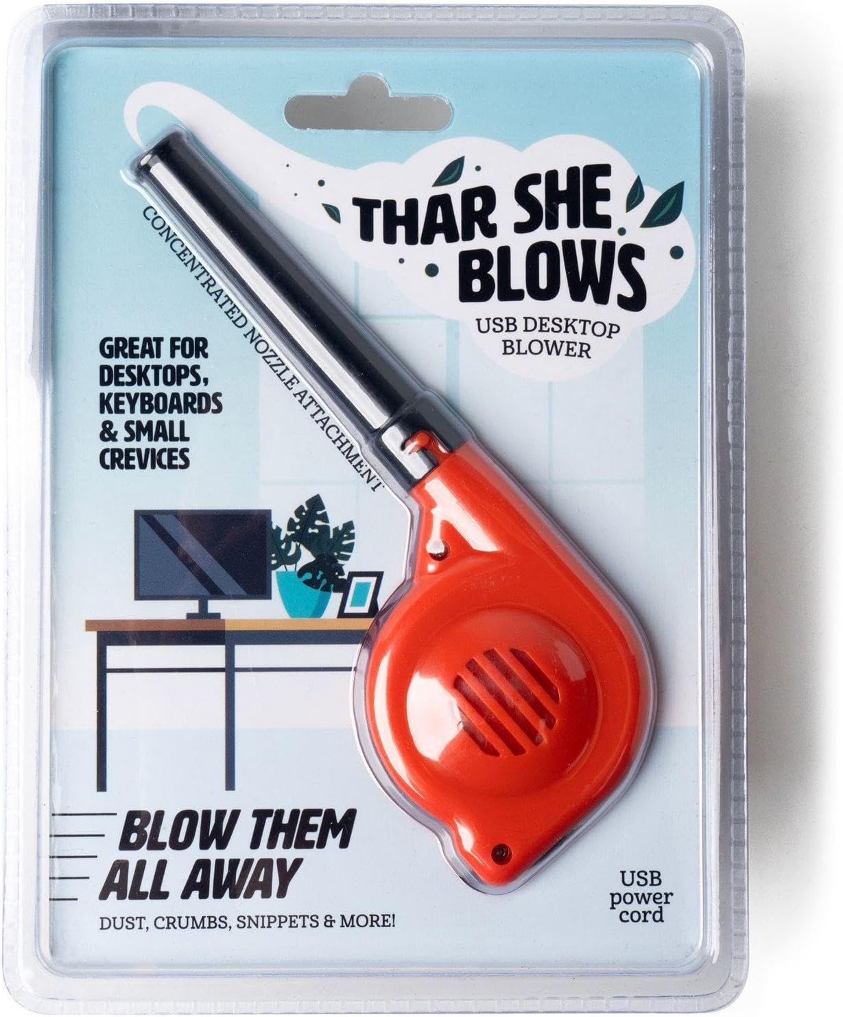 Modern Monkey Thar She Blows USB Desktop Blower