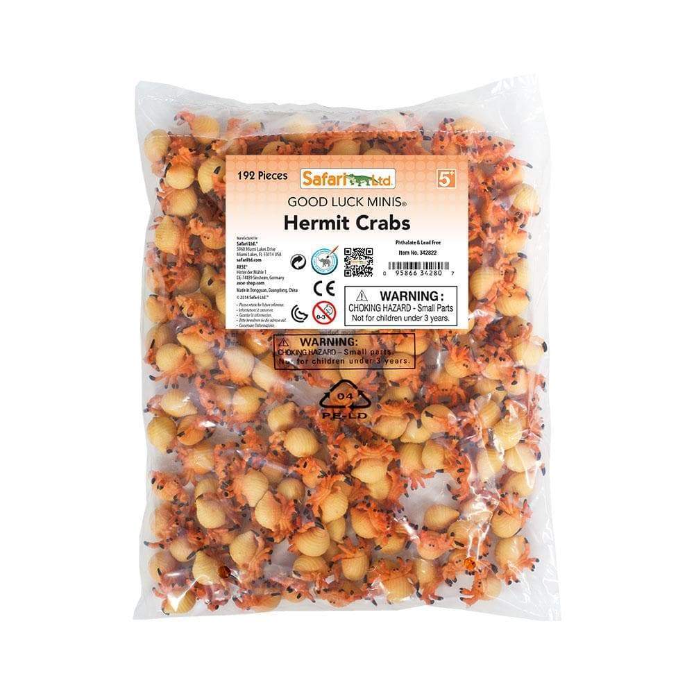 Hermit Crabs - 192 pcs - Good Luck Minis® | Safari Ltd®
