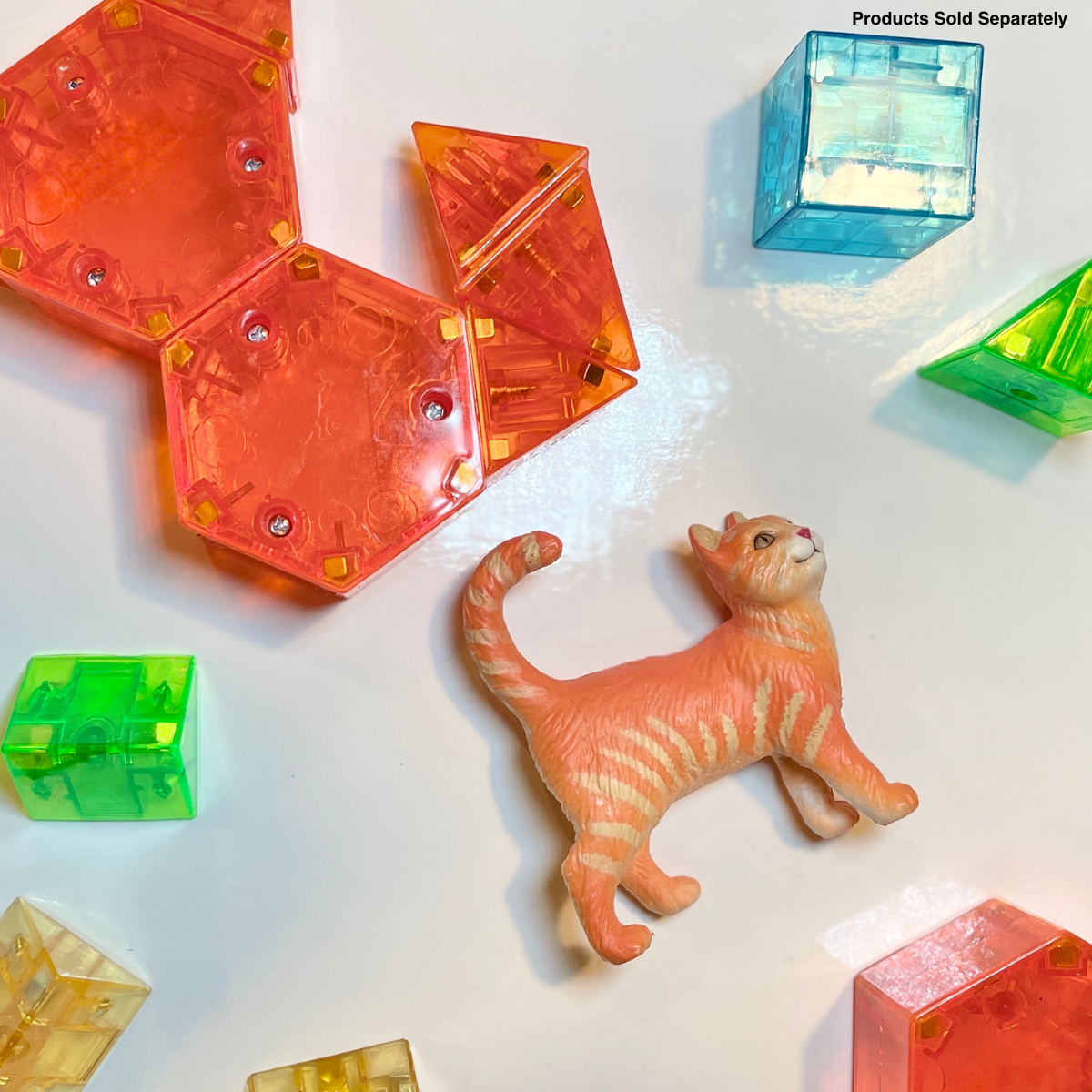 Tabby Cat Figure – Realistic Pet Toy for Kids, Boys and