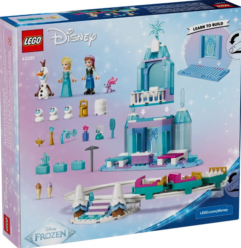 Lego Elsa's Ice Castle & Snow Ride Adventure |  | Safari Ltd®