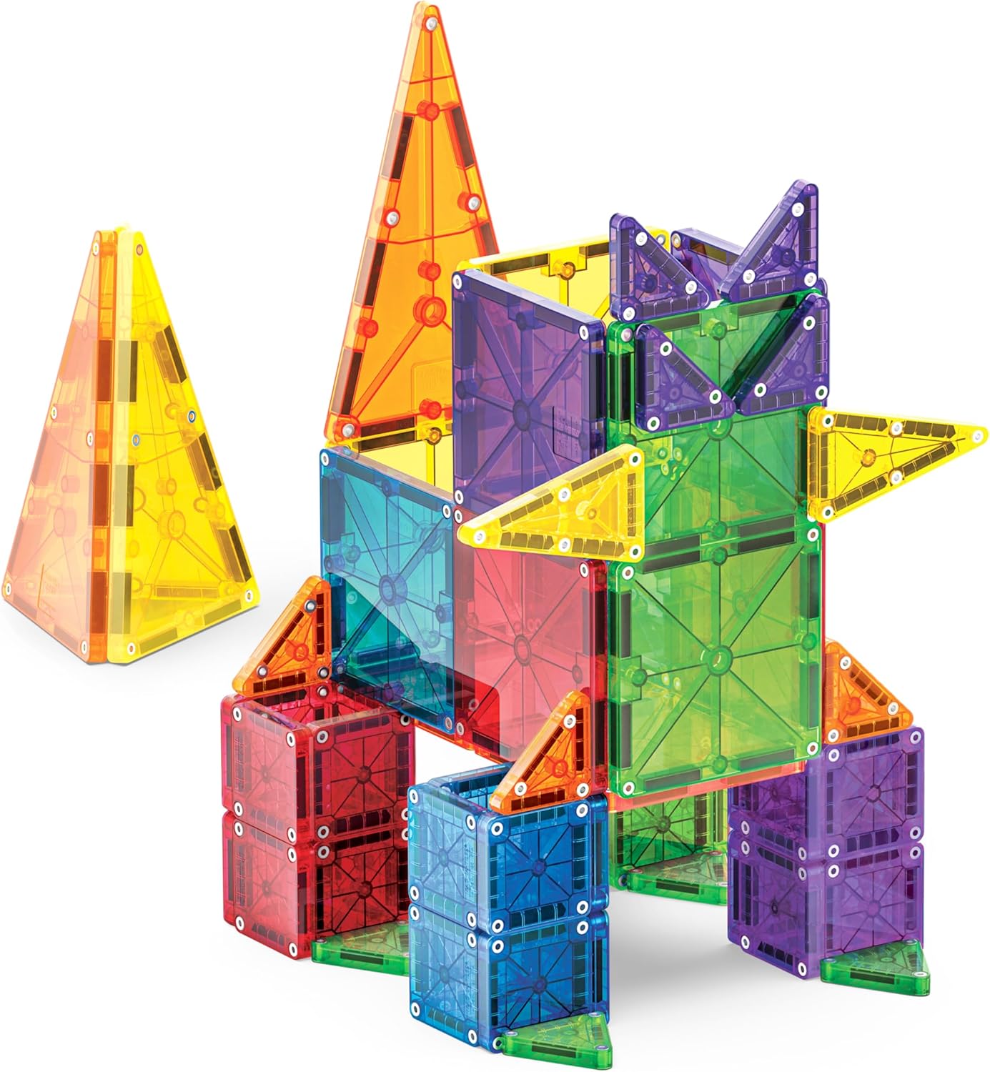 Magna-Tiles Combo 62 Pc Magnetic Building Set |  | Safari Ltd®
