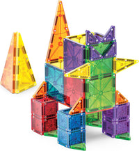 Magna-Tiles Combo 62 Pc Magnetic Building Set |  | Safari Ltd®