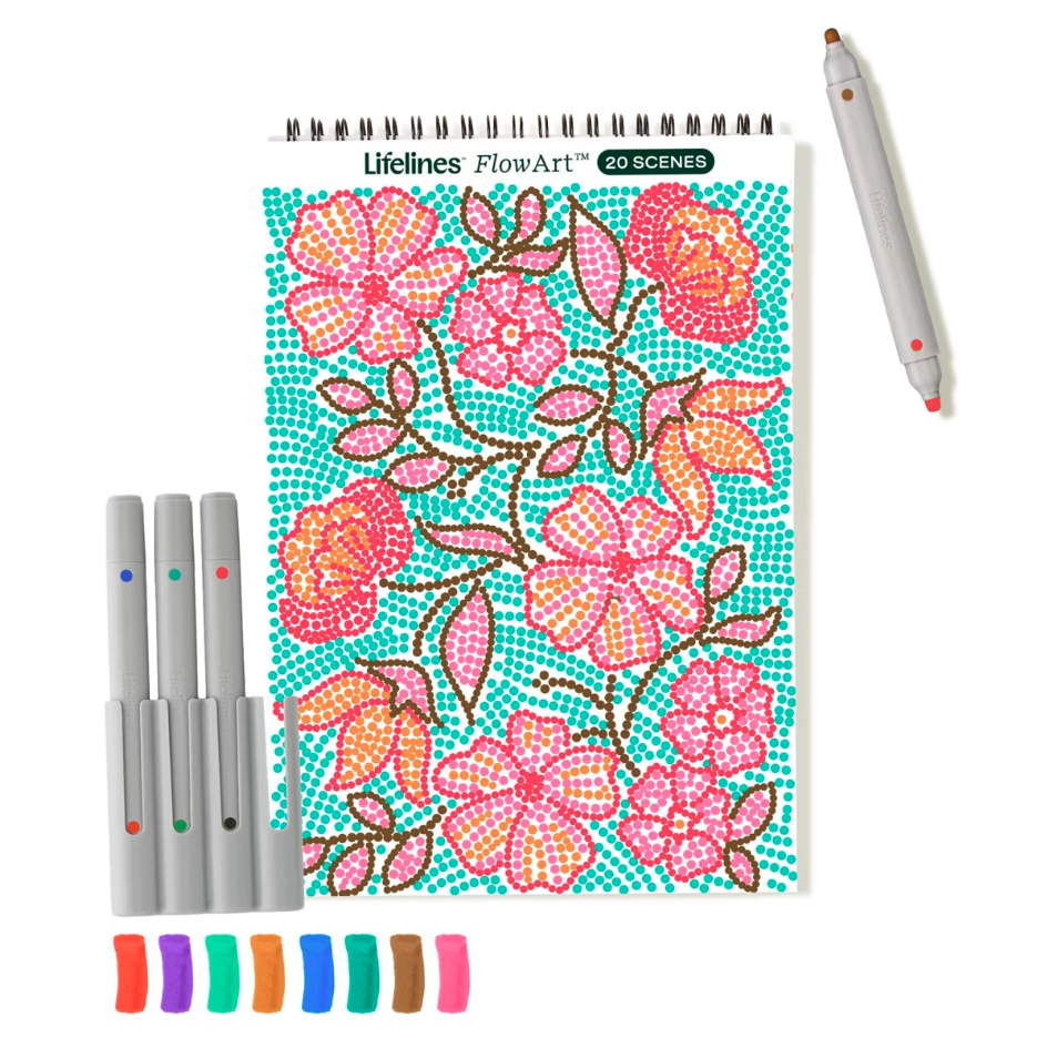FlowArt - Dot-by-Letter - Botanicals Art Set |  | Safari Ltd®