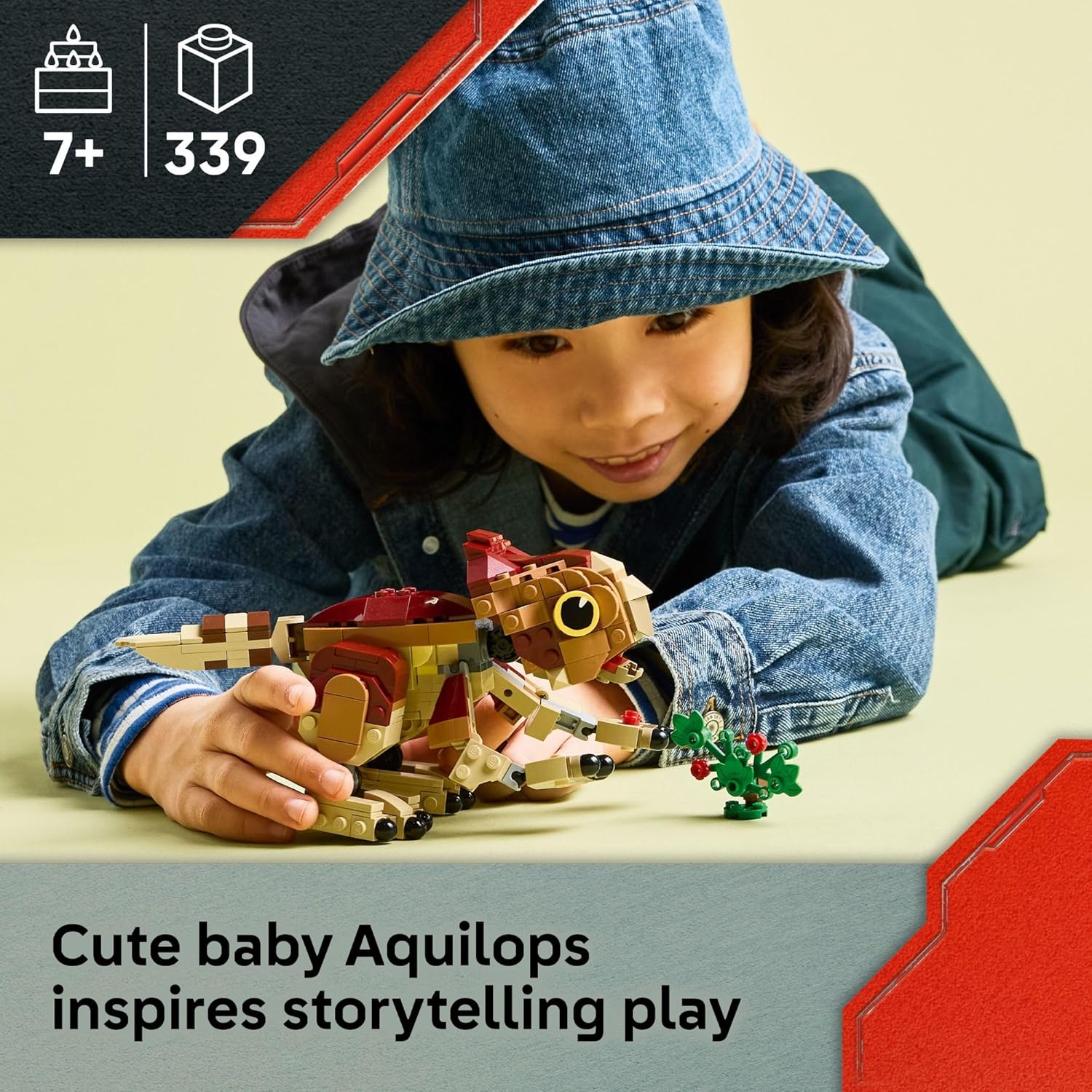 LEGO Jurassic World: Rebirth Baby Dinosaur Dolores: Aquilops Set