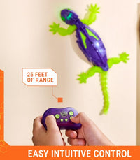 Hex Bots Wall Crawler Glow in the Dark Gecko |  | Safari Ltd®