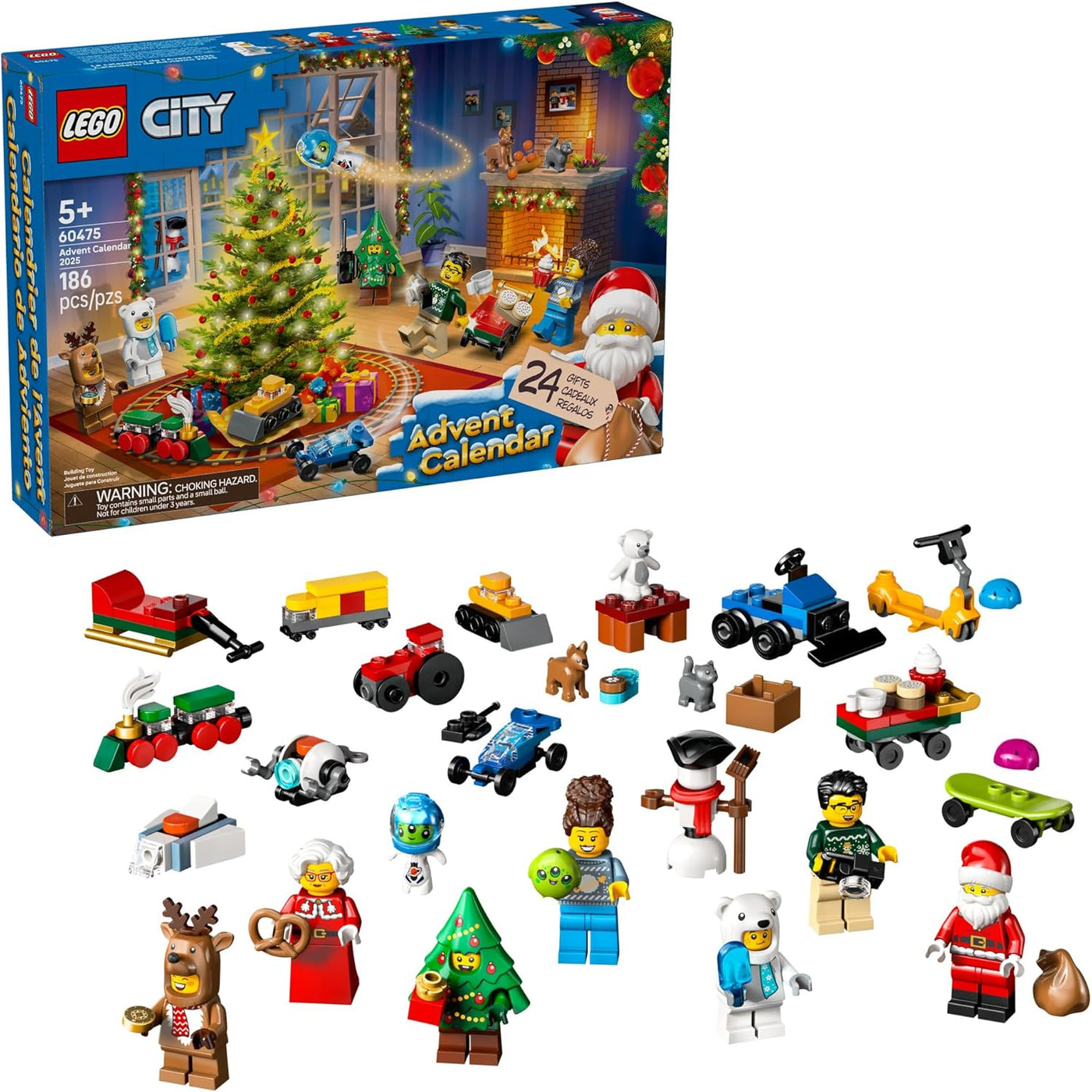 LEGO City Advent Calendar 2025 - 24 Buildable Surprises