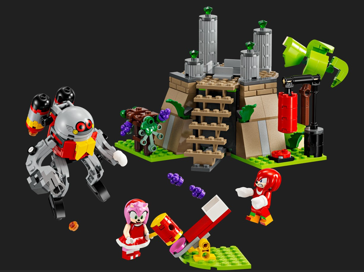 LEGO Knuckles and the Master Emerald Shrine | Safari Ltd®