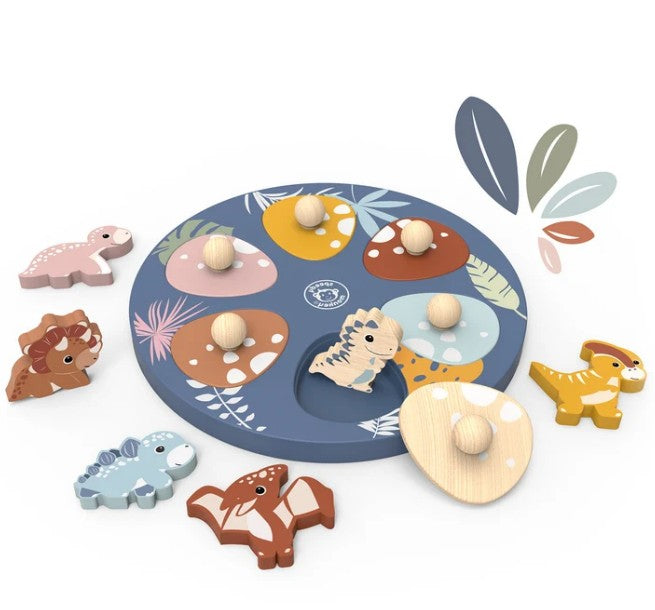Speedy Monkey Dino Surprise Puzzle