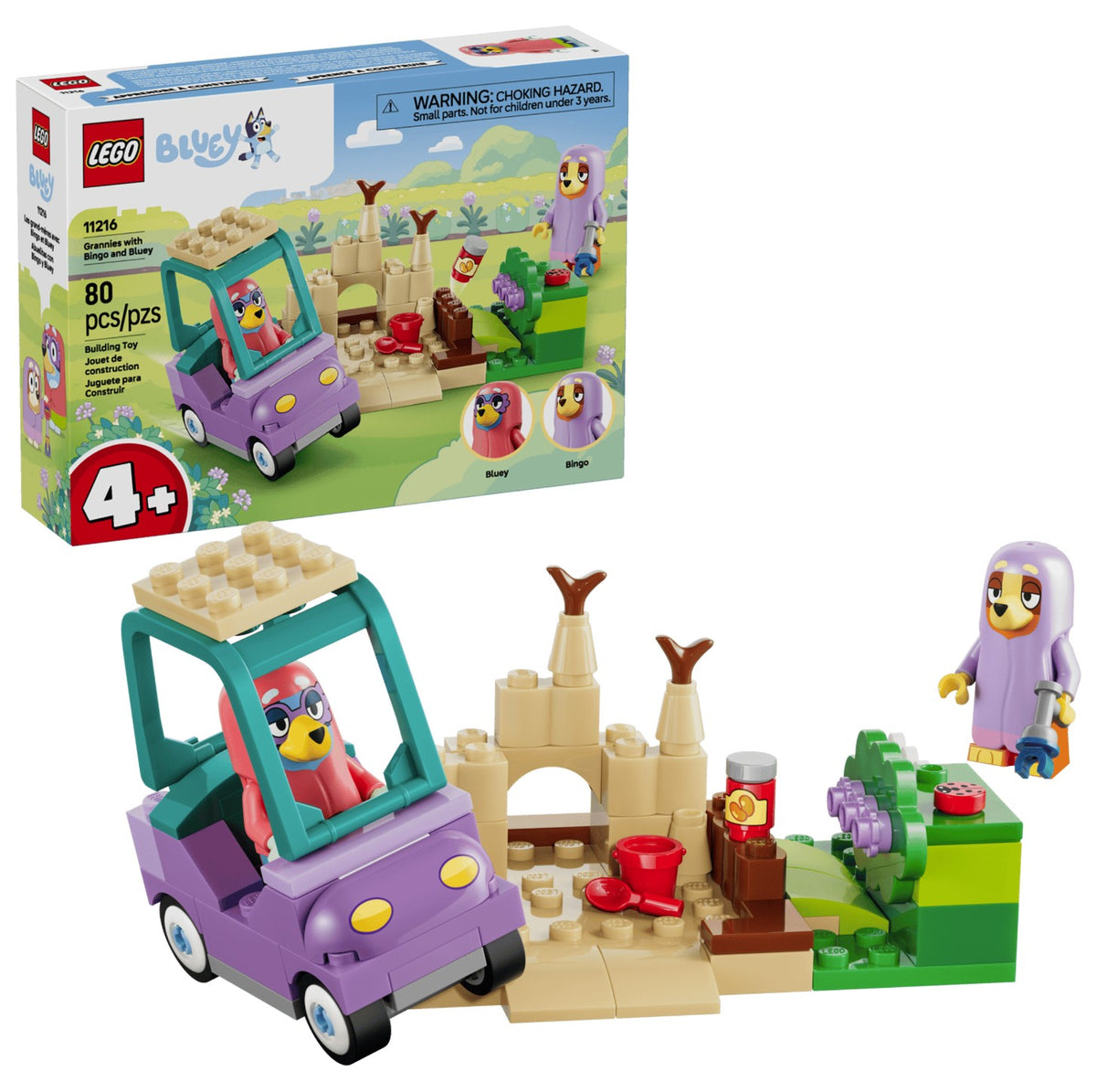 Lego 11216 Grannies with Bingo and Bluey CS PK 4
