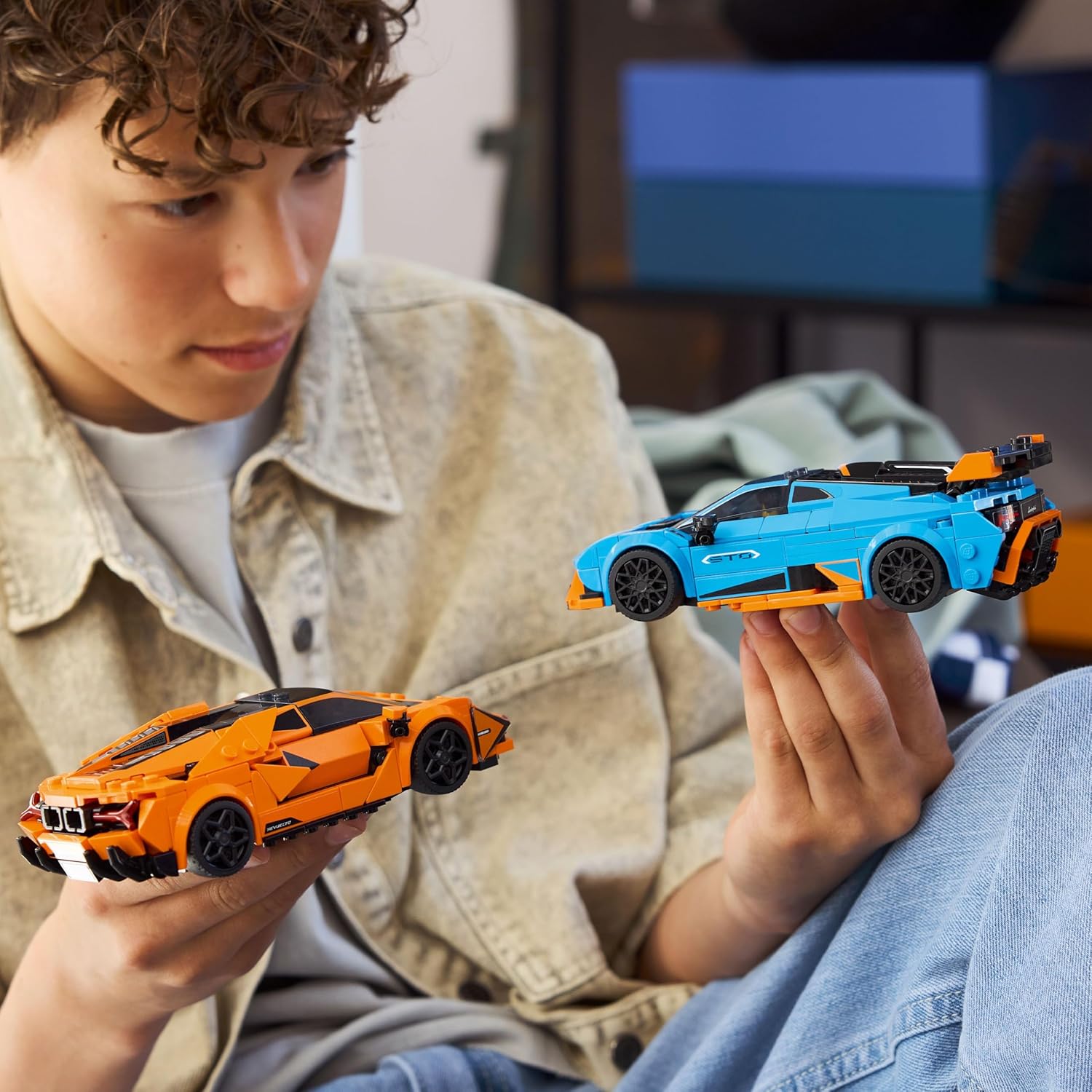 LEGO Speed Champions Champions Lamborghini Revuelto & Huracán STO