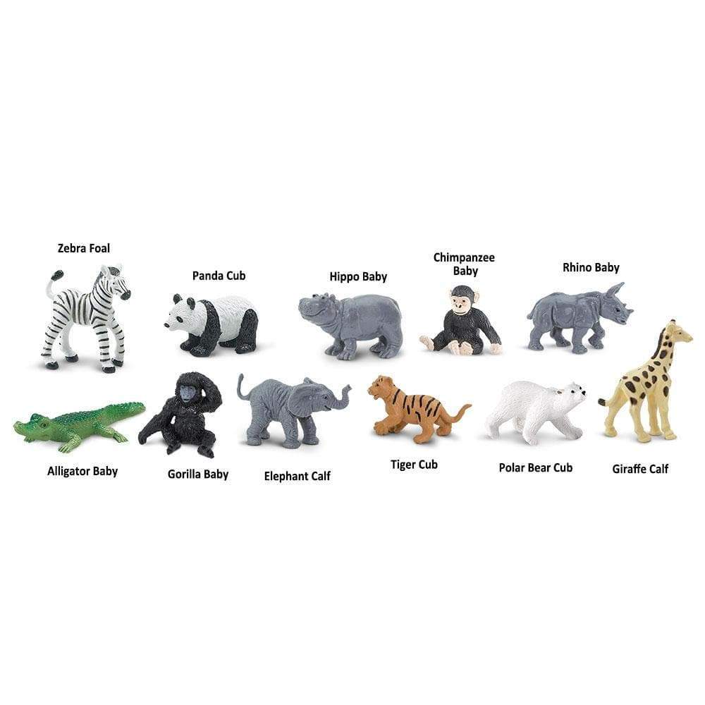 Zoo Babies TOOB® | TOOBS® - Mini Toys | Safari Ltd®