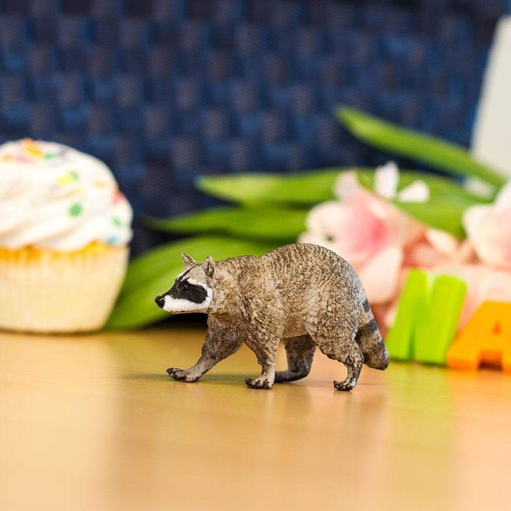 Raccoon Toy Figure – Realistic PVC Animal Model for Boys, Girls, & Kids ...