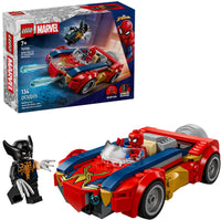 Lego Spider-Man Car vs. Venomized Wolverine |  | Safari Ltd®