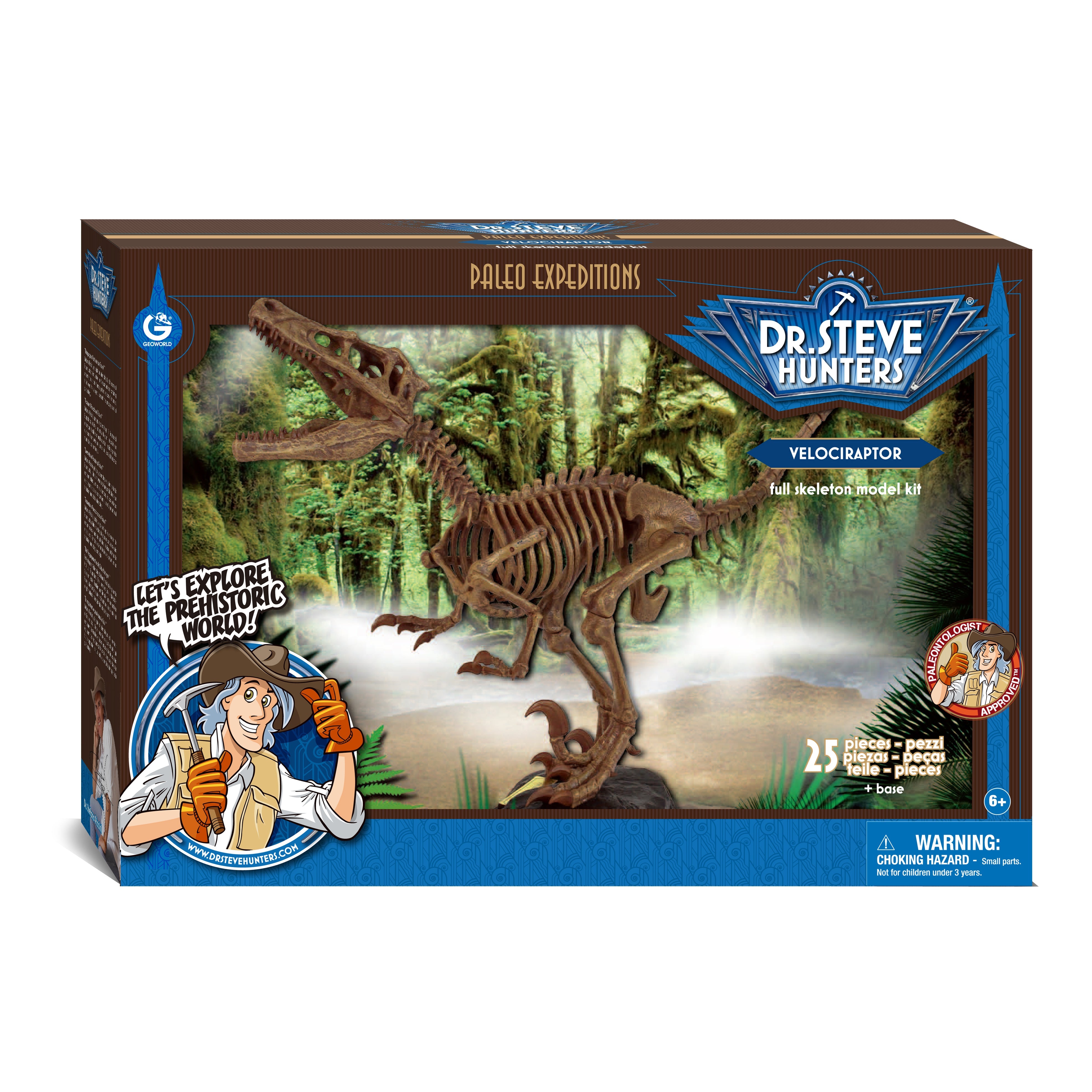 Realistic dinosaur model showcases intricate details of a velociraptor Realistic dinosaur model showcases intricate details of a velociraptor