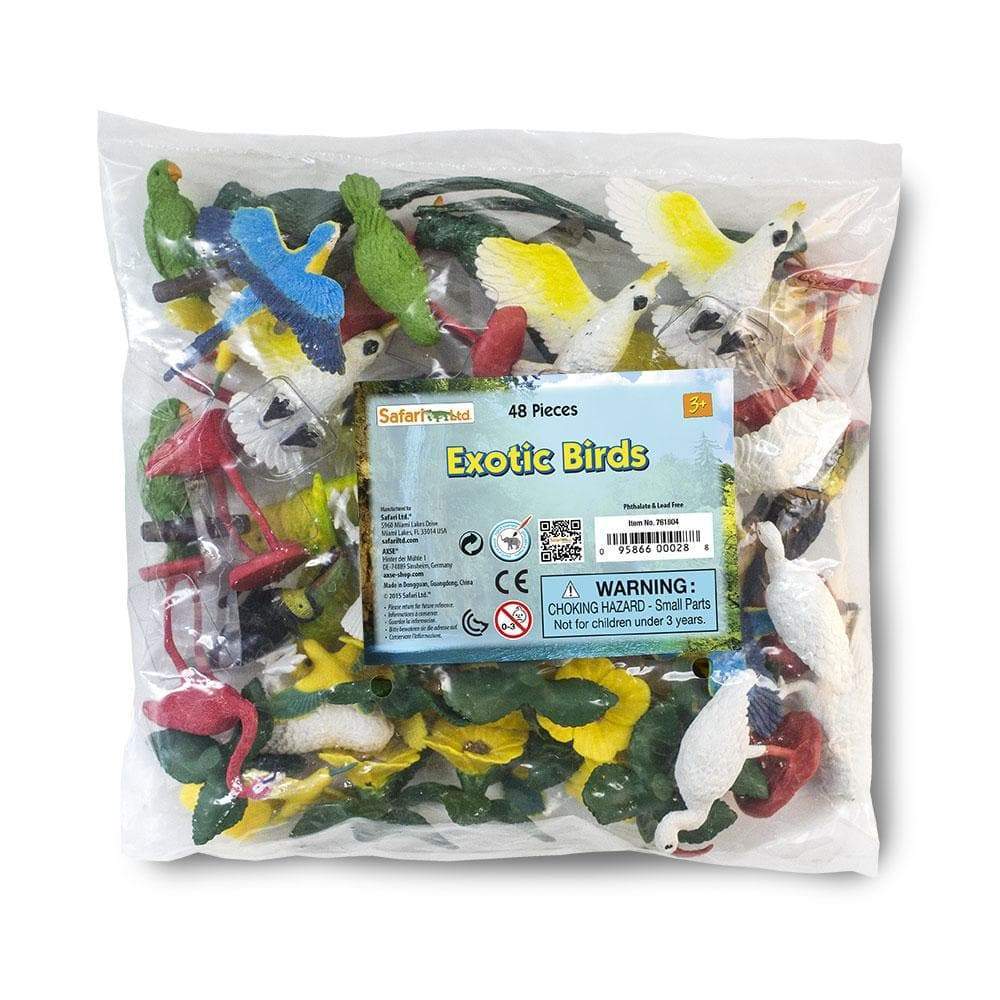 Exotic Birds Bulk Bag | Bulk Bags | Safari Ltd®