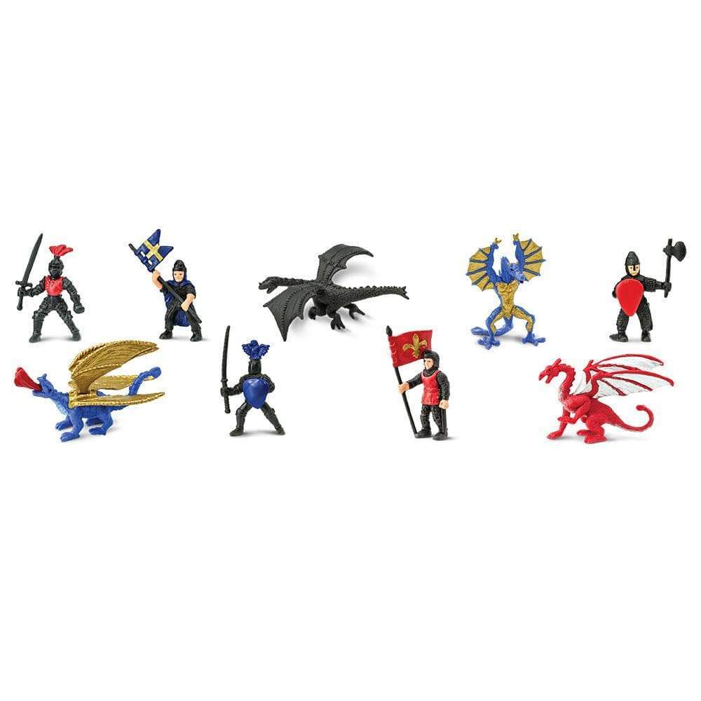 Knights & Dragons 2 TOOB® | TOOBS® - Mini Toys | Safari Ltd®