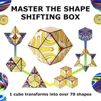 Shashibo Holographic Shape Shifting Box - Technicolor |  | Safari Ltd®