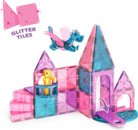 Magna-Tiles Castle 25 Pc Magnetic Building Set |  | Safari Ltd®