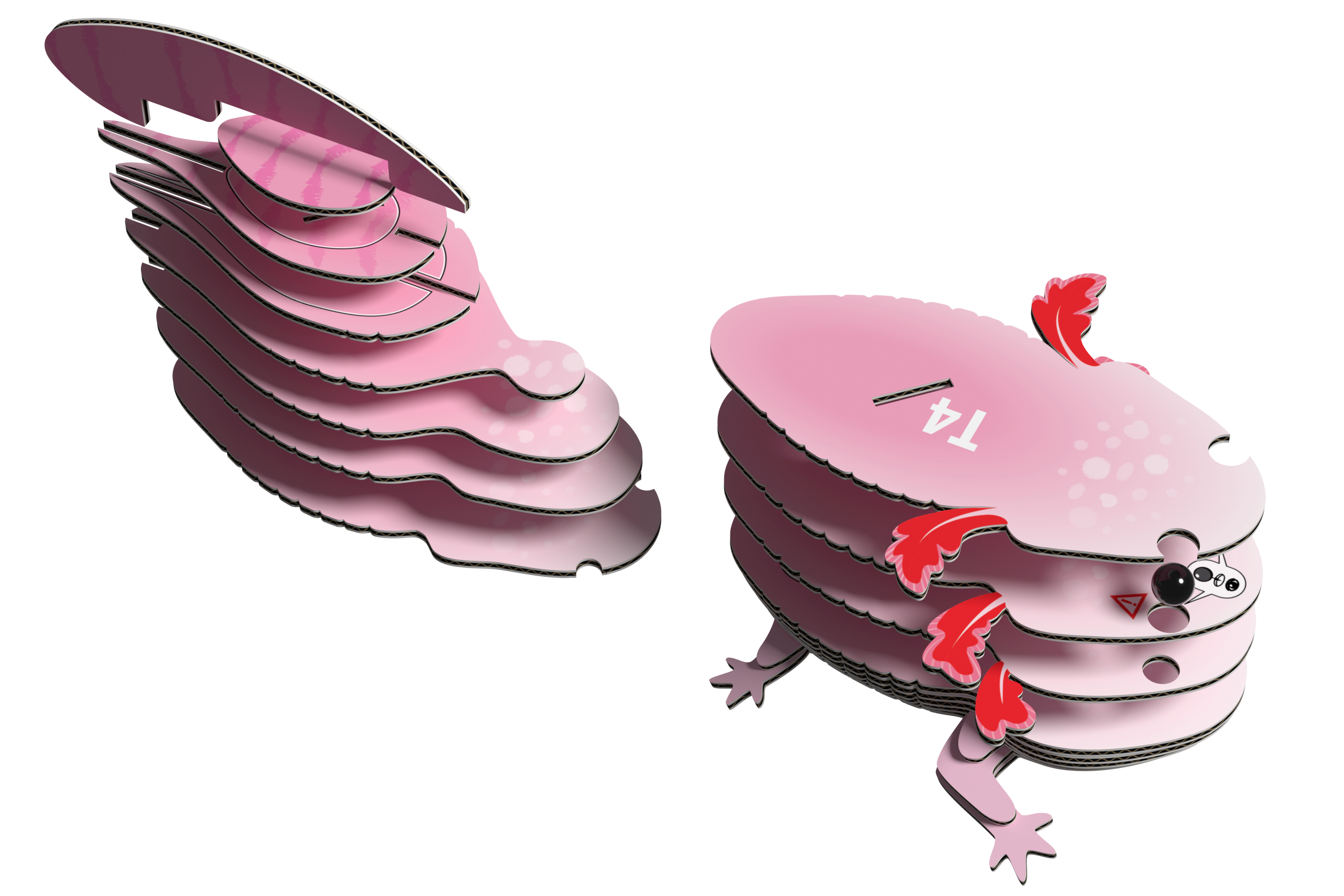 EUGY Axolotl 3D Puzzle |  | Safari Ltd®