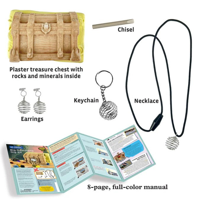 I Dig It! Big Gemstone Dig Kit |  | Safari Ltd®