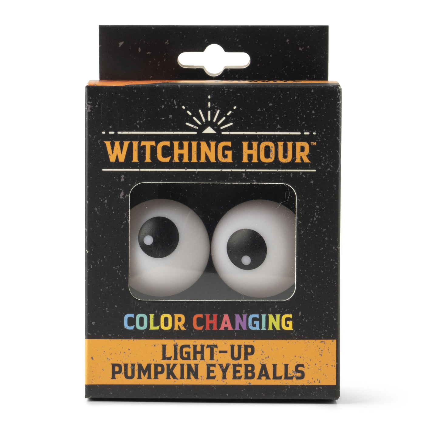 Witching Hour Halloween Color-Changing Light-Up Pumpkin Eyeballs
