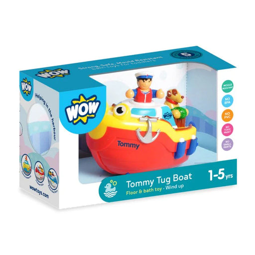 Wow Toys - Tommy Tug Boat |  | Safari Ltd®