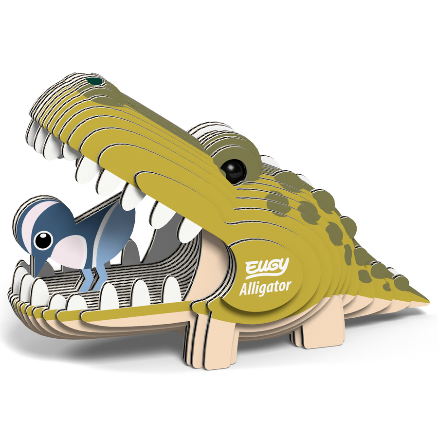 EUGY Alligator 3D Puzzle | Eugy | Safari Ltd®
