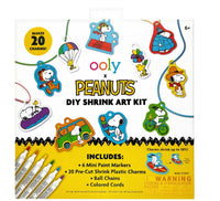 OOLY x Peanuts: D.I.Y. Shrink Art Kit & 6 Mini Pai |  | Safari Ltd®