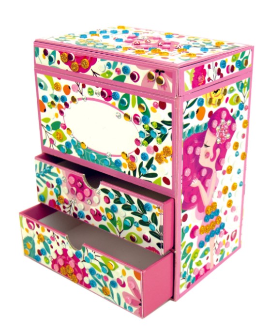 Stick'N Fun - 3D Mosaics Jewelry Box |  | Safari Ltd®