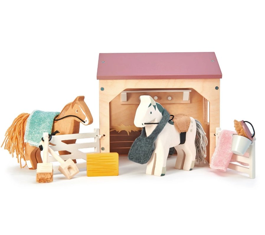 Tender Leaf Toys The Stables | Pretend Play | Safari Ltd®