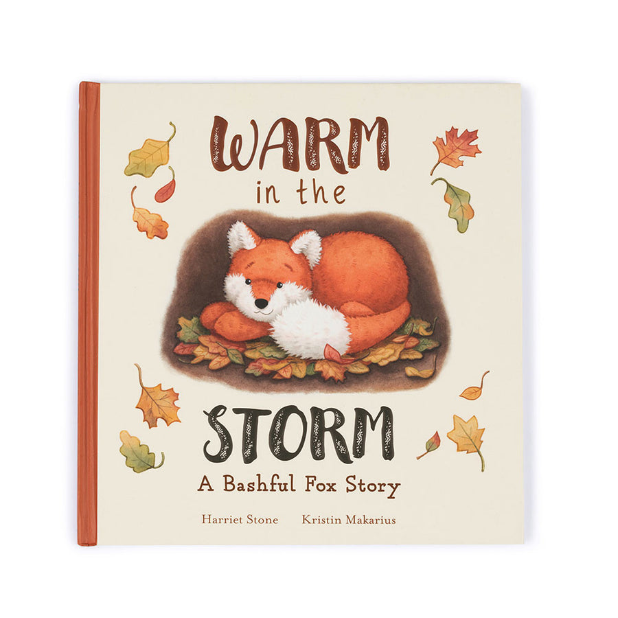 Jellycat Warm in the Storm Book - A Bashful Fox Story