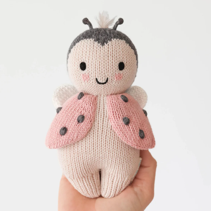Cuddle + Kind Baby Ladybug Plush Stuffed Animal |  | Safari Ltd®