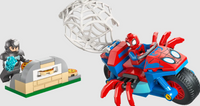 Lego Spidey on his Motorcycle vs. Rhino |  | Safari Ltd®