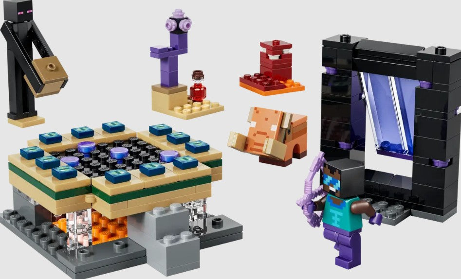 Lego Nether & End Portal Journey |  | Safari Ltd®