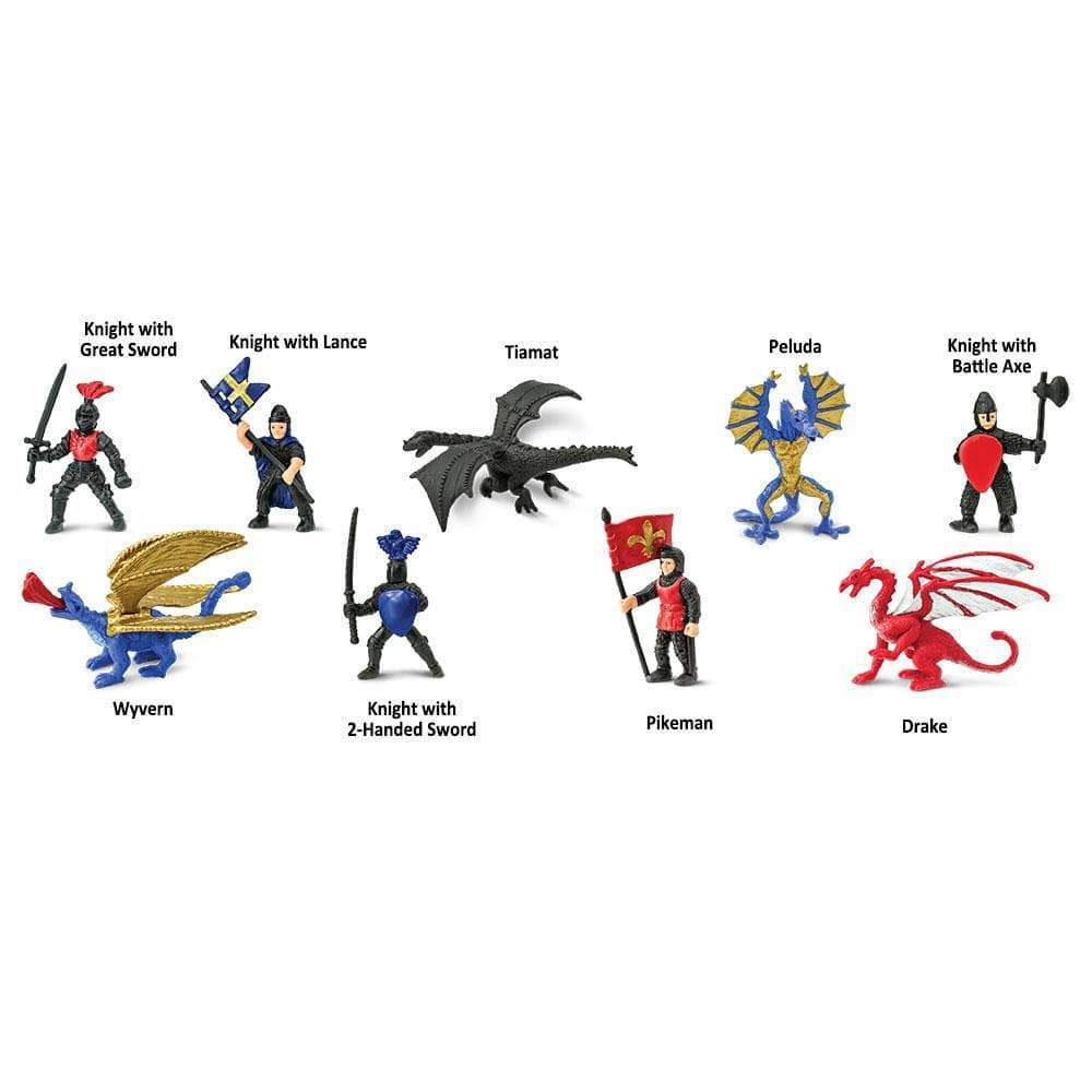 Knights & Dragons 2 TOOB® | TOOBS® - Mini Toys | Safari Ltd®