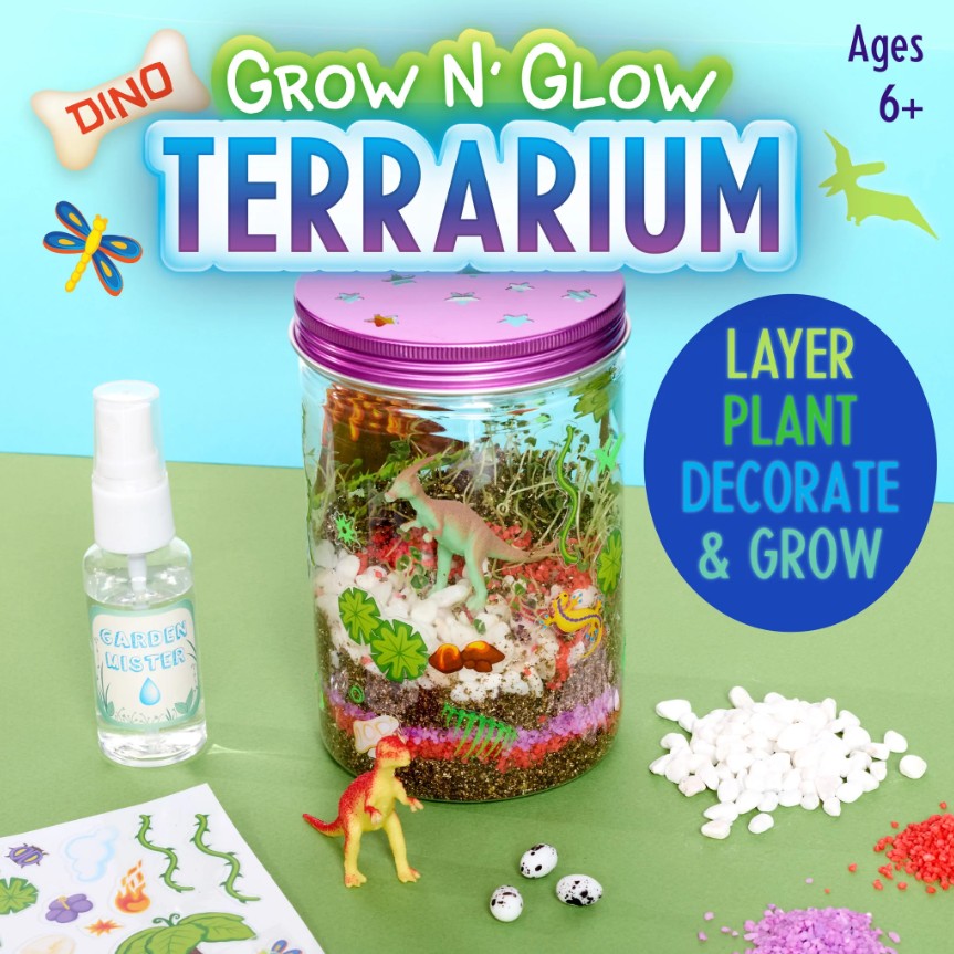 Grow N' Glow Terrarium Dinosaur |  | Safari Ltd®