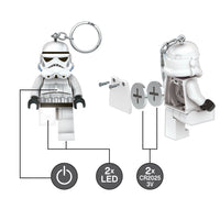 Star Wars LEGO Stormtrooper LED Light Keychain
