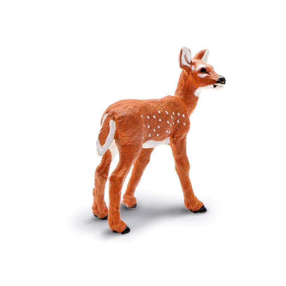 Figurine Faon De Cerf De Virginie Safari Ltd - Neuf, Collection Faune Nord-américaine, Idéal Décoration Ou Jouet